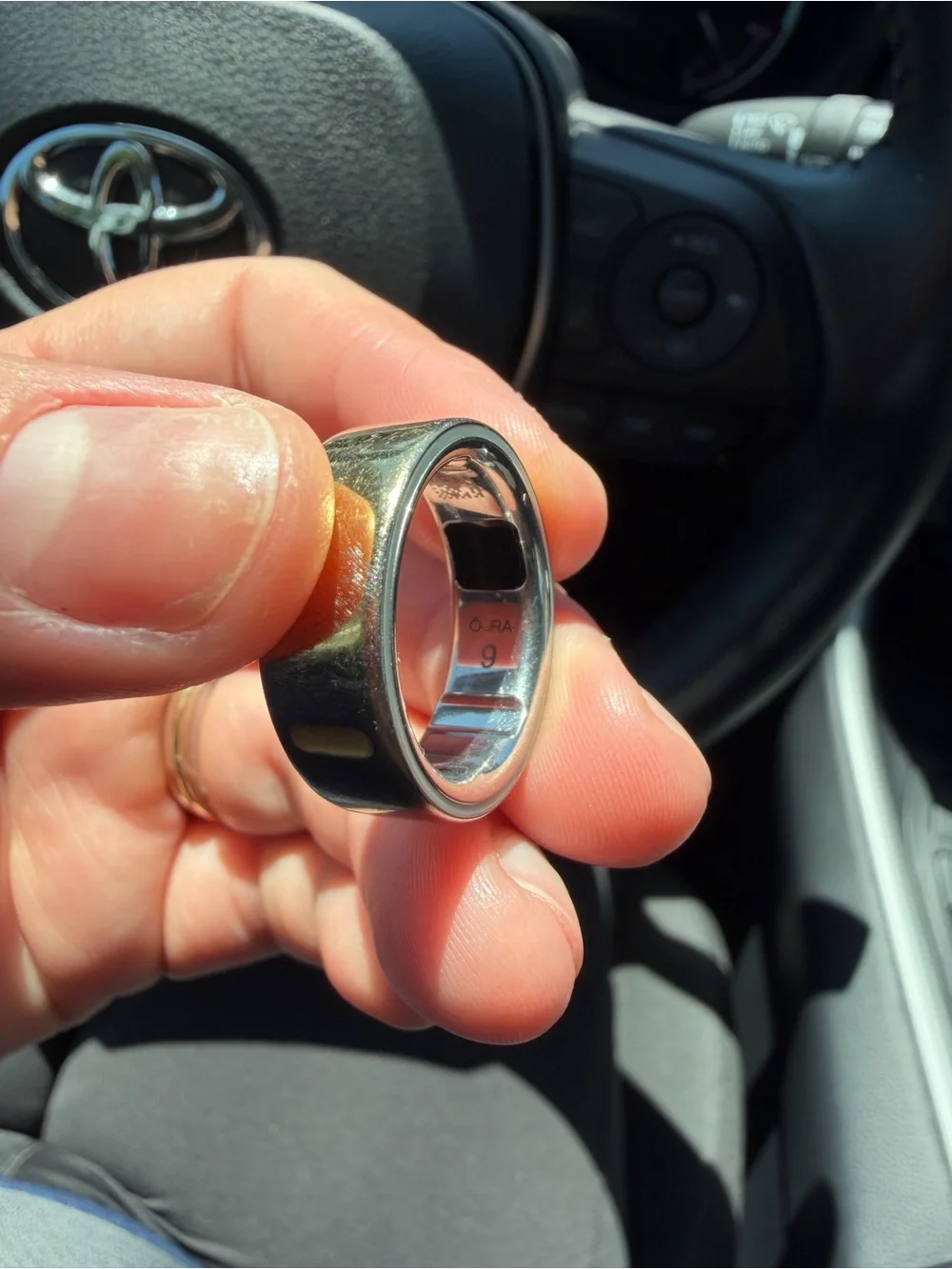 OURA RING SIZE 8 Gold Ring - Accessories